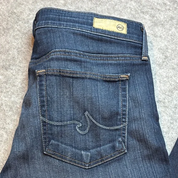 π AG Stevie High-Rise Slim Straight Ankle Jeans Size 31R π - Picture 5 of 13